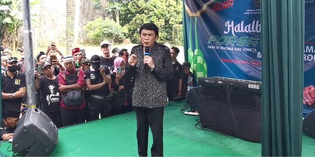 Rhoma Irama on Ridho Rhoma's Freedom, He's Also Happy, He Said