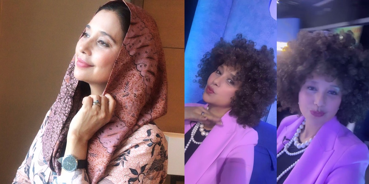 New Song Release, Ayu Azhari Looks Very Different - Curly Hair Becomes the Spotlight