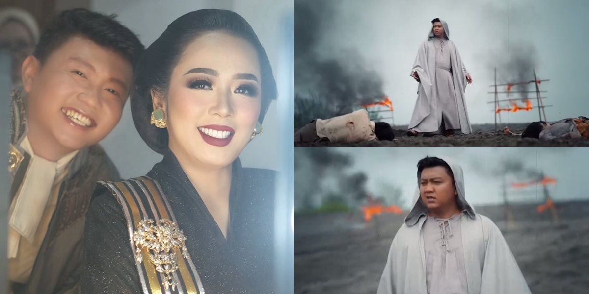 Latest Single Release with Soimah, Denny Caknan's Outfit in the Music Video Flooded with Comments - Called Wearing a Gown to Cosplaying an Angel