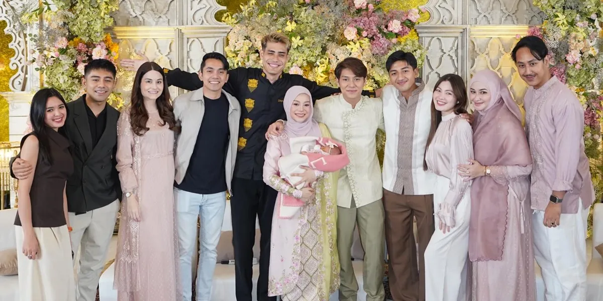 Rizky Billar Praises the Aqiqah Event Concept by Lesti Kejora, Live Broadcast
