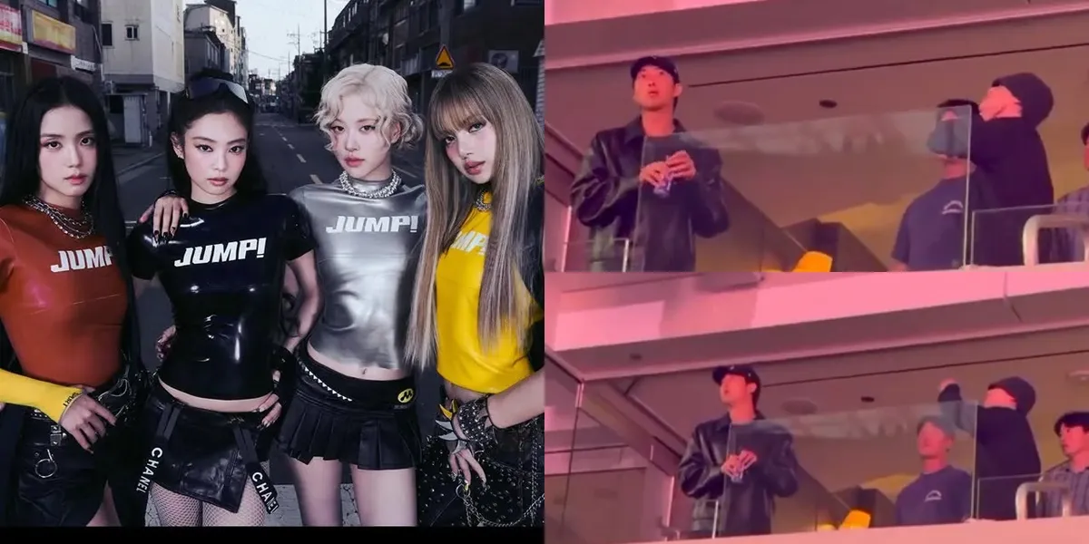 RM and Suga of BTS Look Relaxed Watching BLACKPINK's 'DEADLINE' Concert in LA