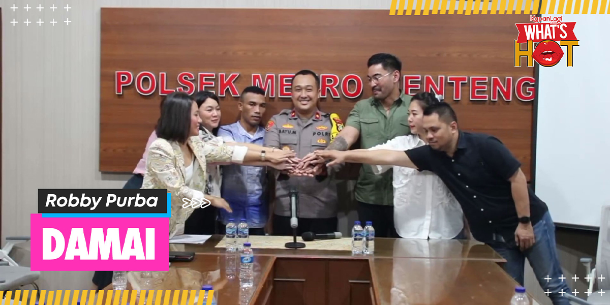 Robby Purba & Marlene Hariman Meet Security Guard Nazarius at Menteng Police Station, All Agree to Peace