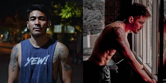 Robby Purba Shows Off Topless and Sixpack Abs Photos After Losing 10 Kilos, Flooded with Praises from Netizens