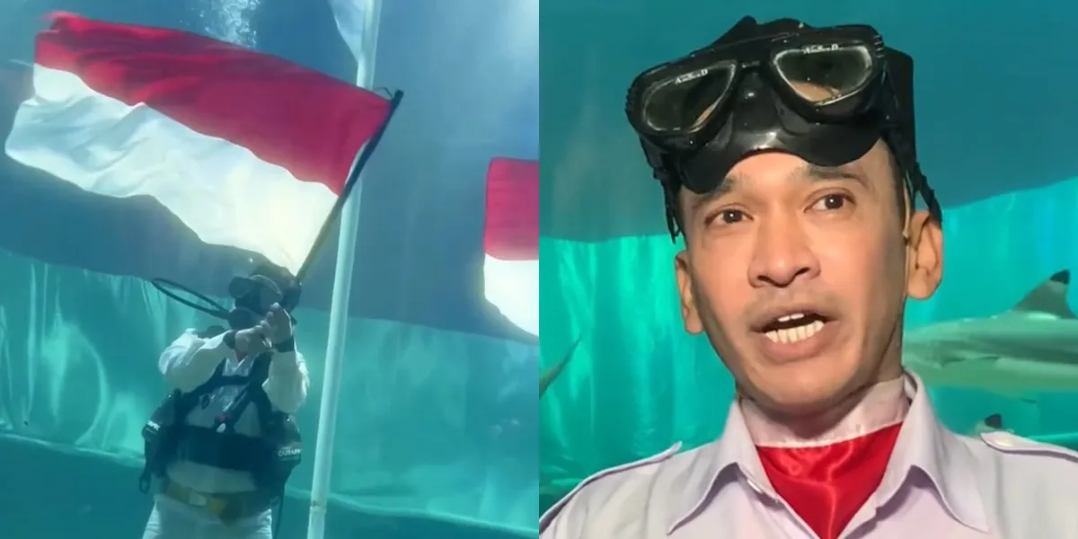 Ruben Onsu Only Trained Twice Before Raising the Flag in the Shark Aquarium, Reveals the Biggest Challenge