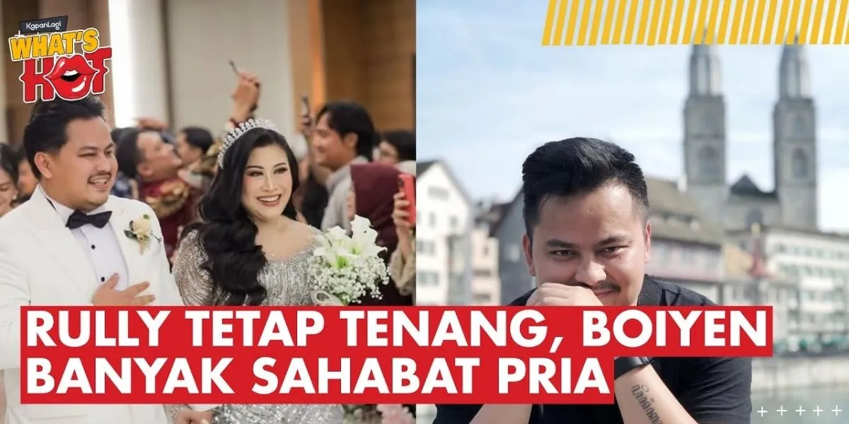 Rully Anggi Gives a Wise Response Regarding Boiyen's Close Relationship with Male Friends