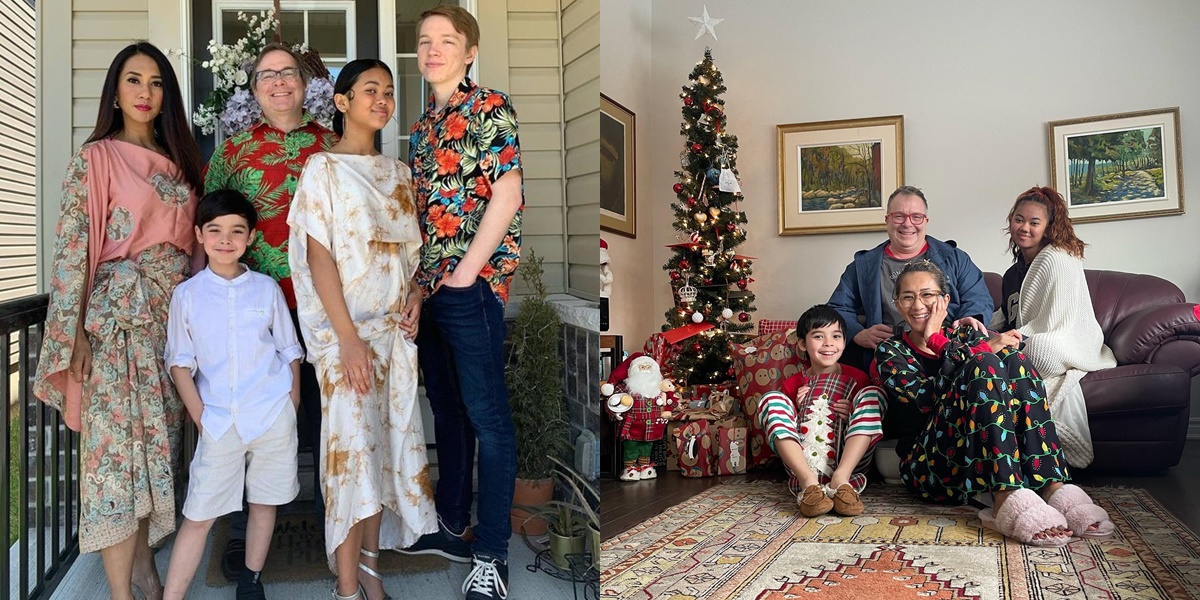 Rumah Cut Memey who Now Lives in Canada, Still Putting Up Christmas Trees Even Though Her Convert Husband is a Foreigner