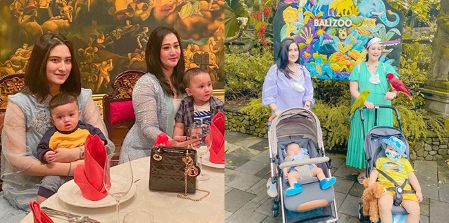 Both Having Toddler Children, Here are 8 Pictures of Angbeen Rishi and Her Stepmother When Taking Care of Them Together, A Close-Knit Grandmother and Younger Sister