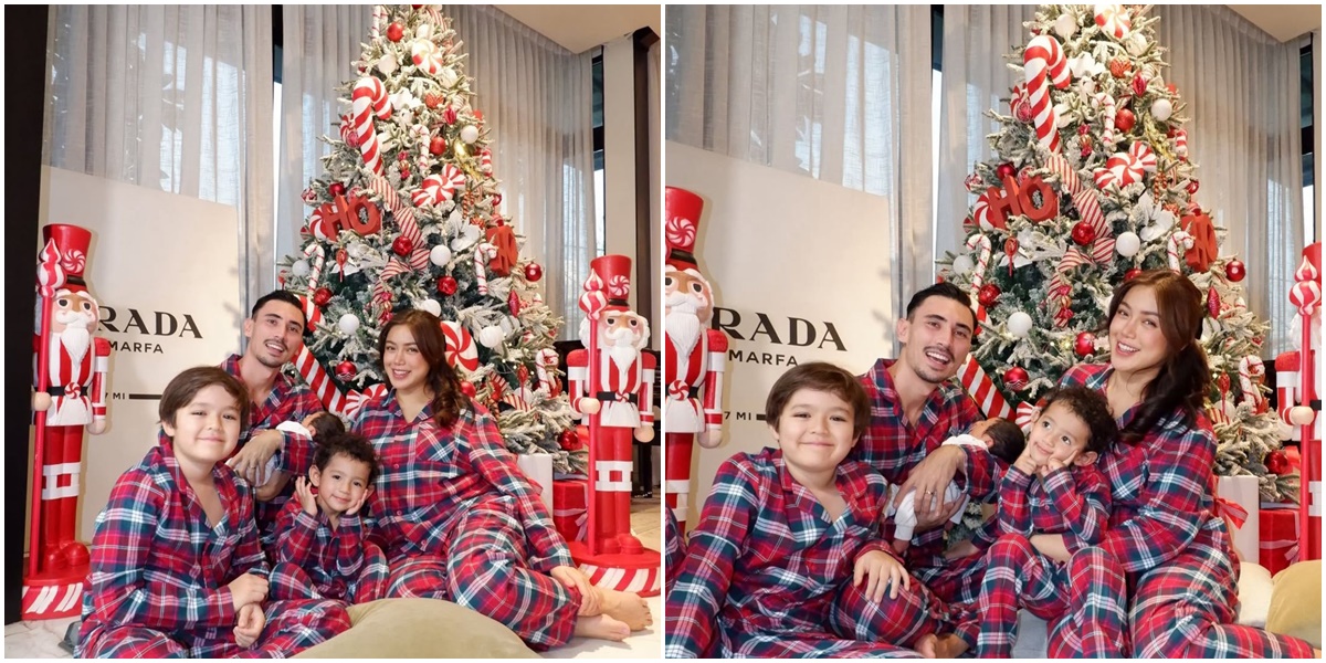 Celebrating the First Christmas After Giving Birth, Jessica Iskandar Showcases Sweet Moments with Family