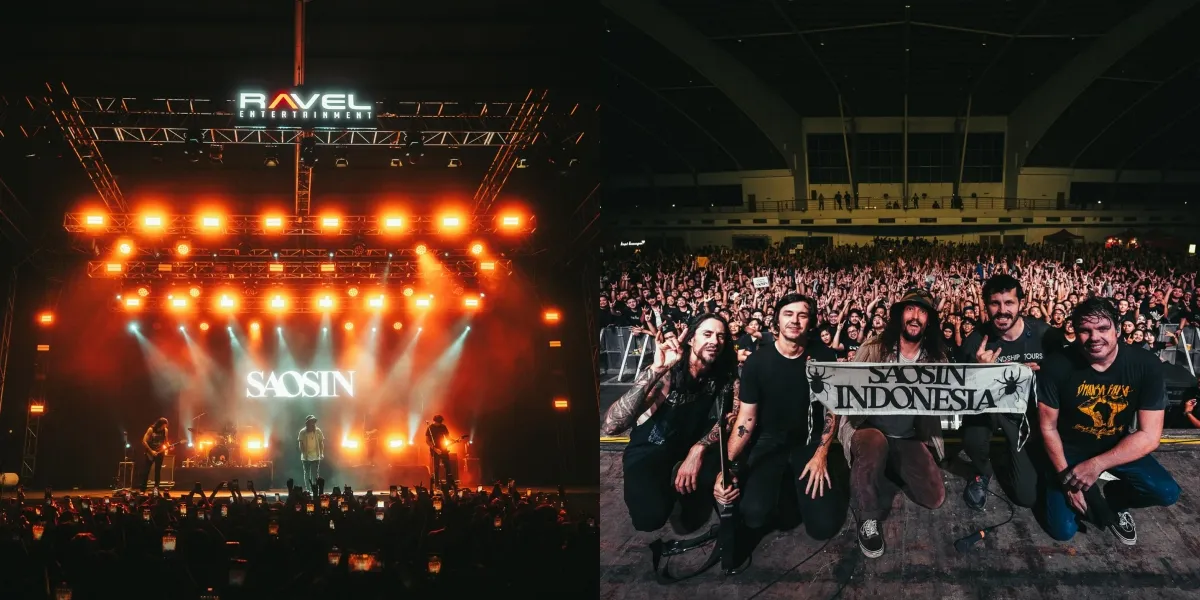 SAOSIN Successfully Makes Emo Lovers in Surabaya Nostalgic, Gives Special Tease During Performance!