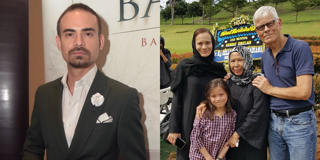 Before Returning to Malaysia, Family Visits and Prays at Ashraf Sinclair's Grave Again