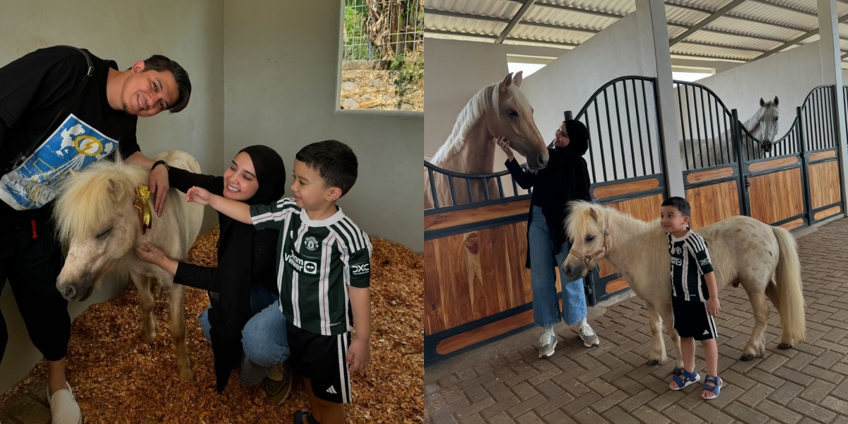 Horse Riding as a Healing Method, Zaskia Sungkar Names Her Pet Pony After a Mobile Legends Hero