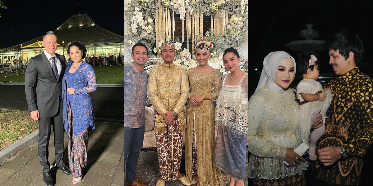 A Series of Styles of Female Celebrities who Attended Kaesang and Erina Gudono's Wedding, Beautiful in Kebaya - Nagita Slavina Most Highlighted