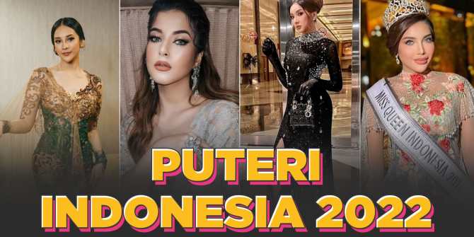 A Series of Influencers at the Final Night of Puteri Indonesia 2022 - Anya Geraldine as a Judge