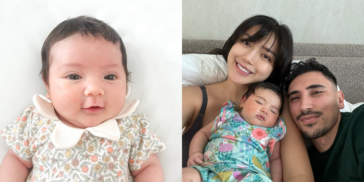 A Series of Cute Photos of Hagia, Jessica Iskandar's Third Child, Already Looks Beautiful at a Young Age