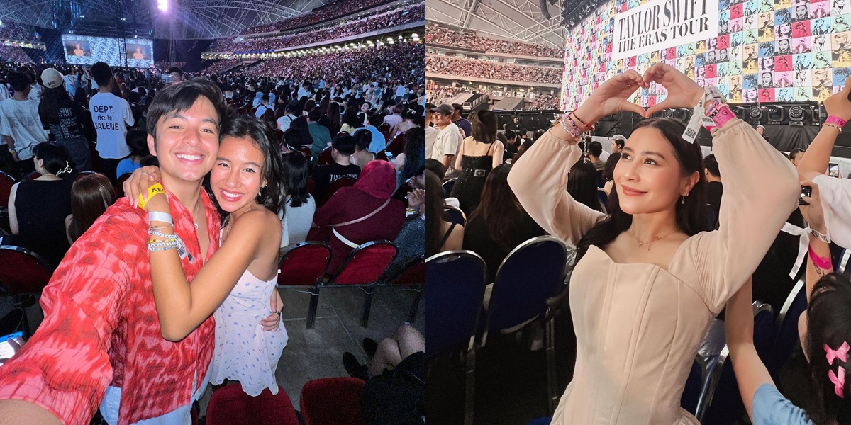 A Series of Celebrities Who Watched Taylor Swift in Singapore, All of Them Had Cool Styles