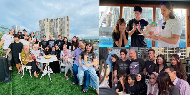 Simple, 11 Photos of Safeea Ahmad's 11th Birthday Celebration - Trio Al Ghazali, El Rumi, Dul Jaelani Came with Their Partners