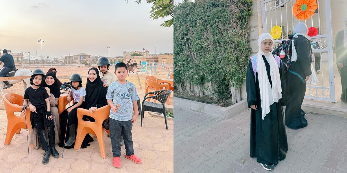 A Family Moves to Egypt, Here are 7 Photos of Maryam, Okie Setiana Dewi's Daughter, Studying There