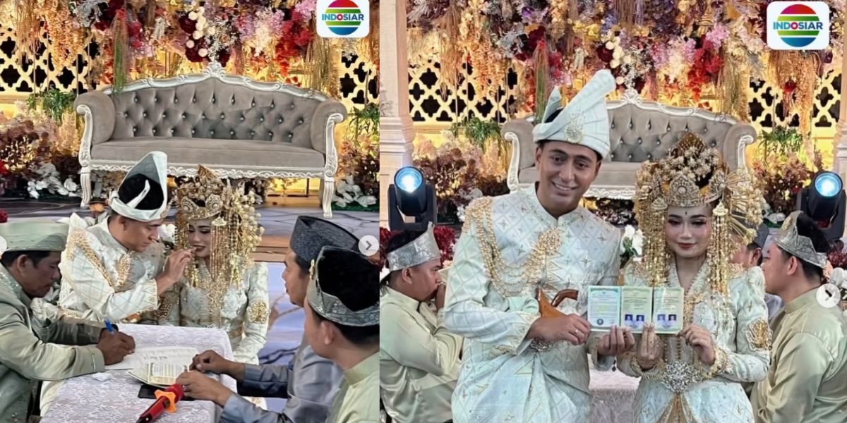 Congratulations, Aulia DA and Cahu Officially Married After 7 Years of Dating