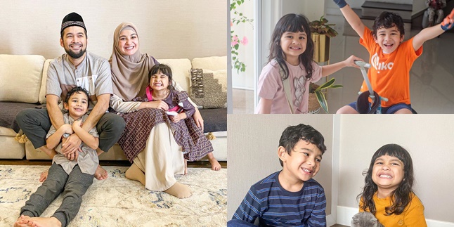 Age Difference of 2 Years - Like a Pair of Twins, Here are 7 Pictures of Adam and Hawwa, Shireen Sungkar's Children