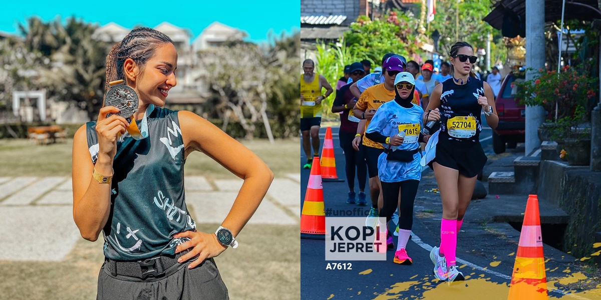 Had to Stop Sports for 6 Weeks due to a Fractured Leg, Here are 7 Photos of Nia Ramadhani Finally Able to Marathon Again