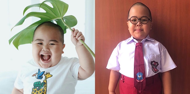 Once Viral, Here are 9 Latest Photos of Tatan, the Growing Child Celebrity - Already in Elementary School