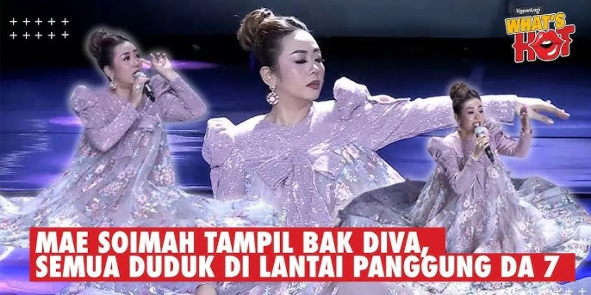 EVERYONE SILENCE! Mae Soimah Appears On DA 7 Stage, Host & Jury Even Sit On The Floor