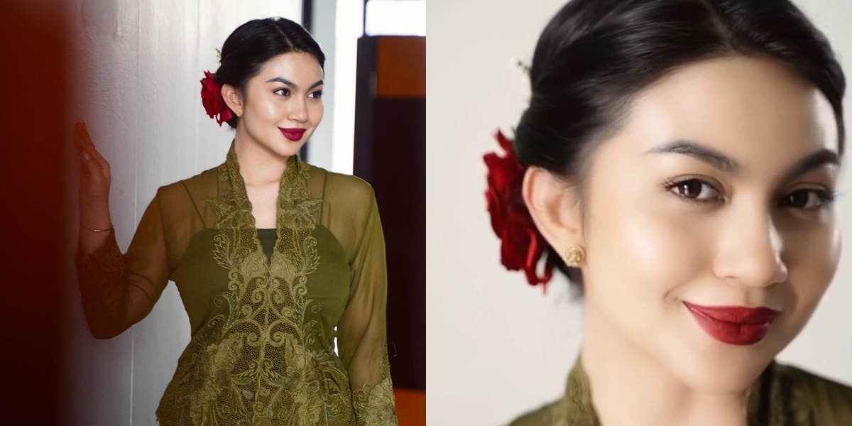 All Comments Praise, This is a Portrait of Ariel Tatum in the Palace of Kebaya whose Charm is So Enchanting - Called the Beautiful Symbol of Indonesian Women
