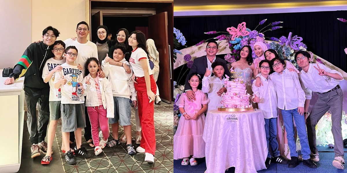 So Much Fun, 7 Photos of Pasha Ungu Gathering with His Seven Children