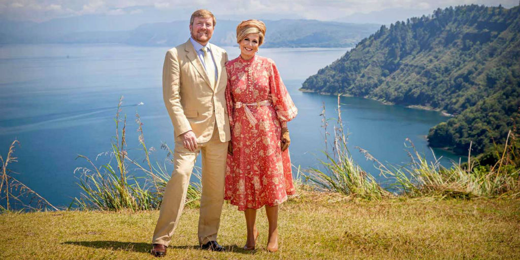 After 25 Years, Dutch King and Queen Finally Visit Lake Toba