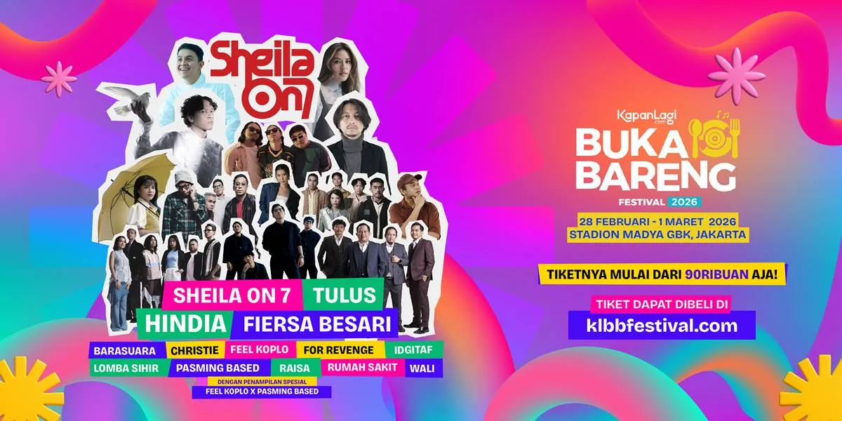 Sheila On 7 Confirmed to Perform on the Second Day of KLBB Festival 2026