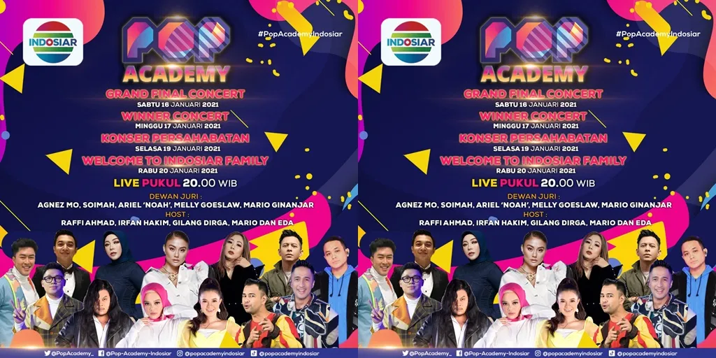 Ready to Become a Pop Academy Superstar, These 2 Finalists Are Challenged to Collaborate with Several Indonesian Musicians