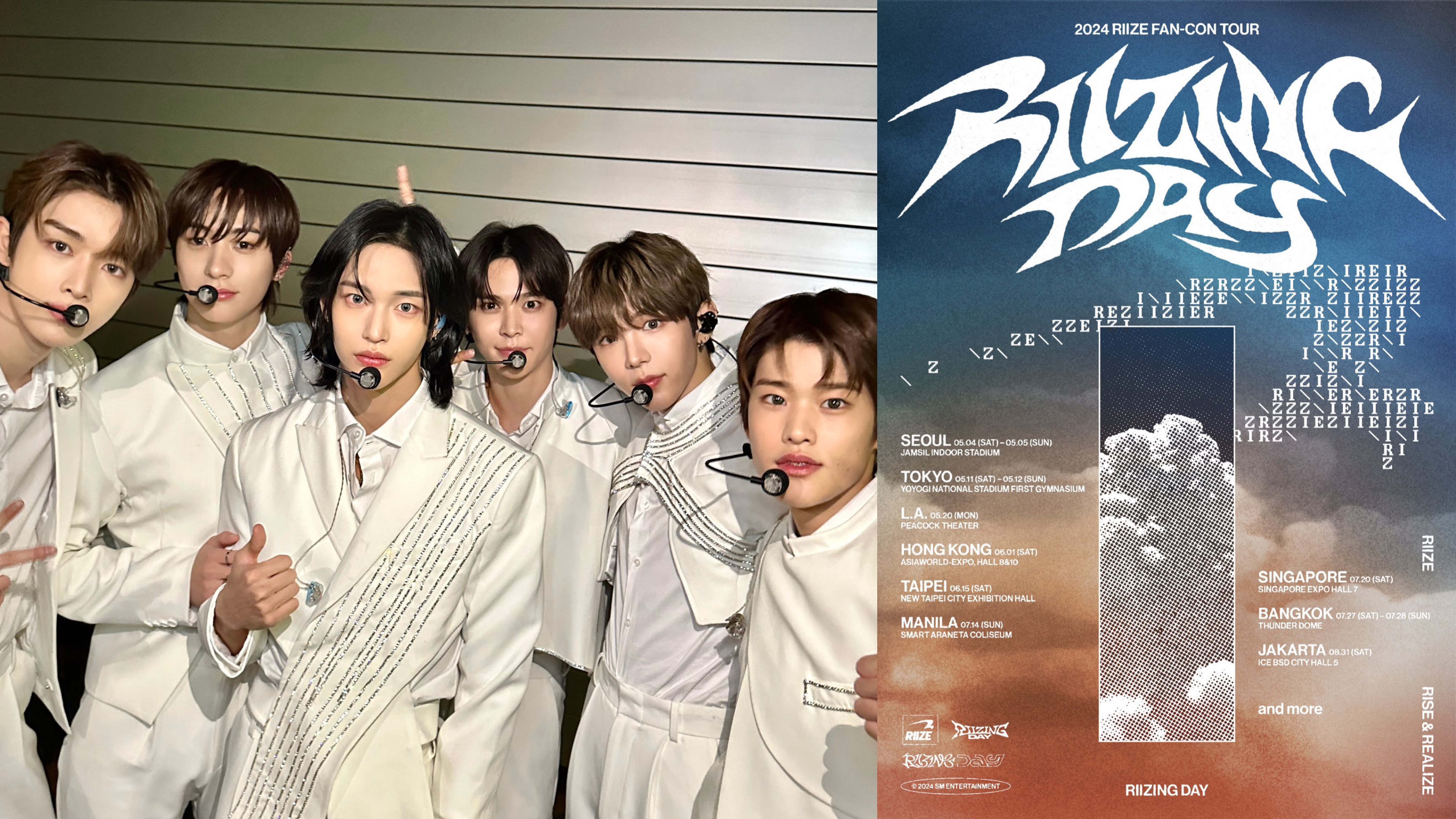 Prepare Your Mind and Wallet! RIIZE Will Greet Indonesian Fans Through Their First Fancon Tour 'RIIZING DAY' in August 2024