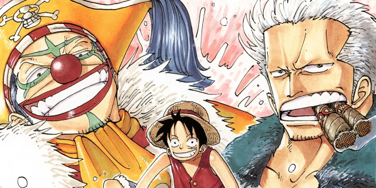 Synopsis of the Anime 'One Piece Logue Town Arc', Luffy's Meeting with His Father Monkey D. Dragon