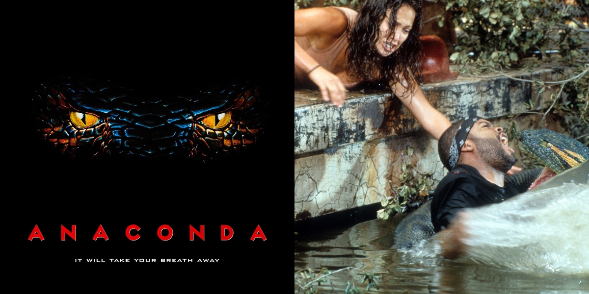 Synopsis of the Movie ANACONDA (1997), The Story of a Documentary Film Crew Trapped by a Deadly Giant Snake