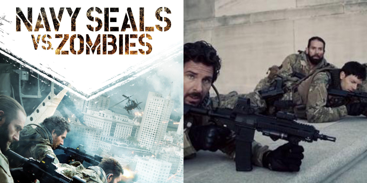 Synopsis of the Film 'NAVY SEALS VS. ZOMBIES' Telling the Heroic Actions of Navy Seals Facing a Zombie Outbreak