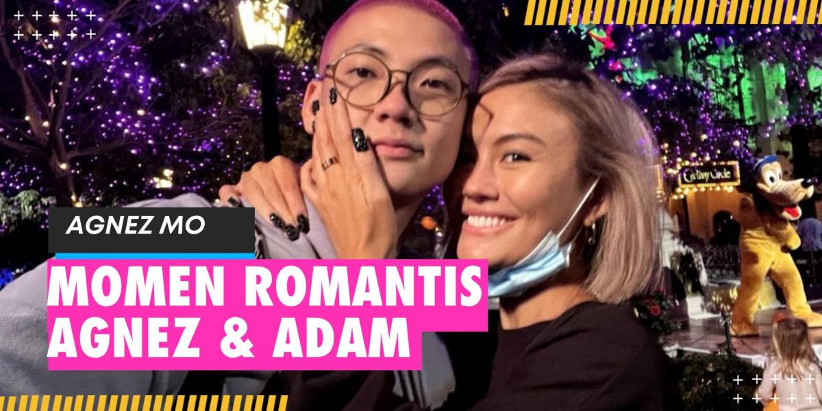 So Sweet! The Moment Adam Rosyadi Kisses Agnez Mo's Forehead