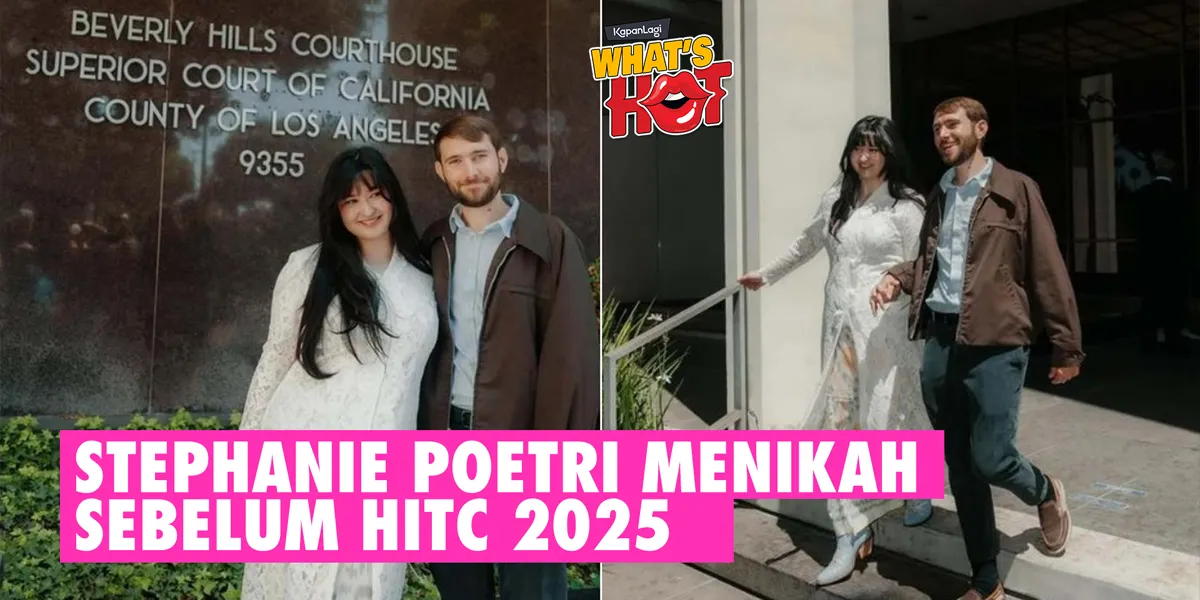 Stephanie Poetri Marries a Day Before Performing at HITC, Titi DJ: No Wedding Ring Because...