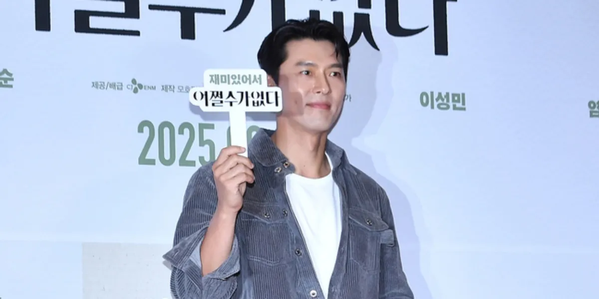 Supportive Husband, Hyun Bin Attends VIP Premiere of Son Ye Jin's 'NO OTHER CHOICE'