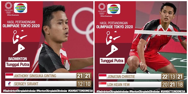 Having Completed 4 Matches, Indonesian Badminton Contingent Will Attack Thailand & Malaysia