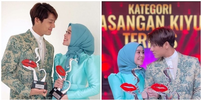 Successful in Winning the Kiss Awards 2020, Lesti Hopes Rizky Billar Loves Her Sincerely