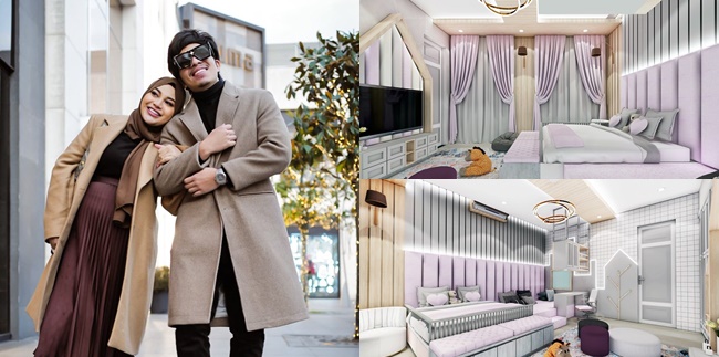 Ultimate Sultan! 7 Pictures of Aurel Hermansyah and Atta Halilintar's Elegant Purple-themed Children's Room - Complete with Special Bathroom