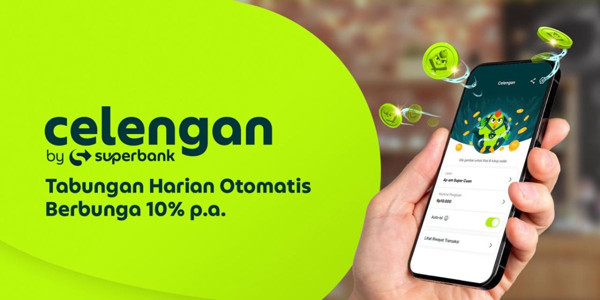 Superbank Introduces 'Celengan by Superbank': Innovative Automatic Daily Savings with 10% Interest, the First in Indonesia