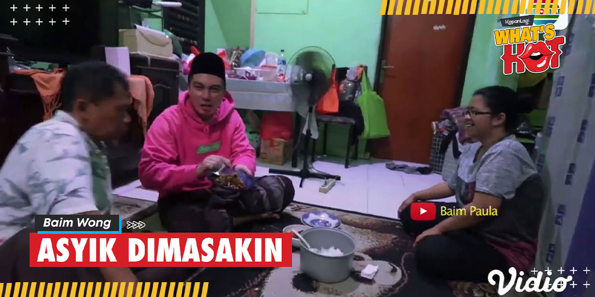 No Food, Baim Wong Asks to Have Sahur at a Resident's House