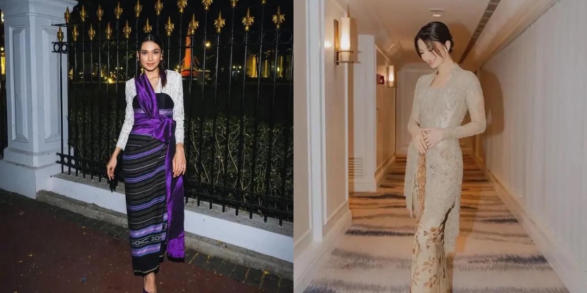 Stunning in Long Kutu Baru Kebaya, Check Out the Style of Mikha Tambayong and Other Celebrities