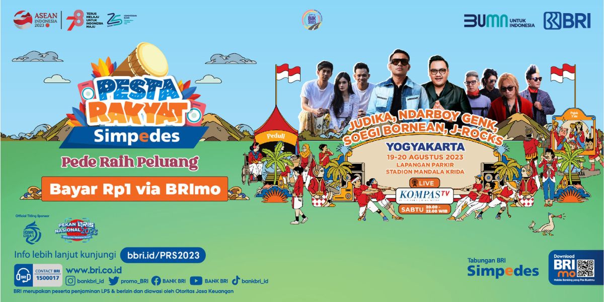 Display Lineup of Local Artists, Take a Sneak Peek at the Excitement of Simpedes 2023 People's Party in Yogyakarta