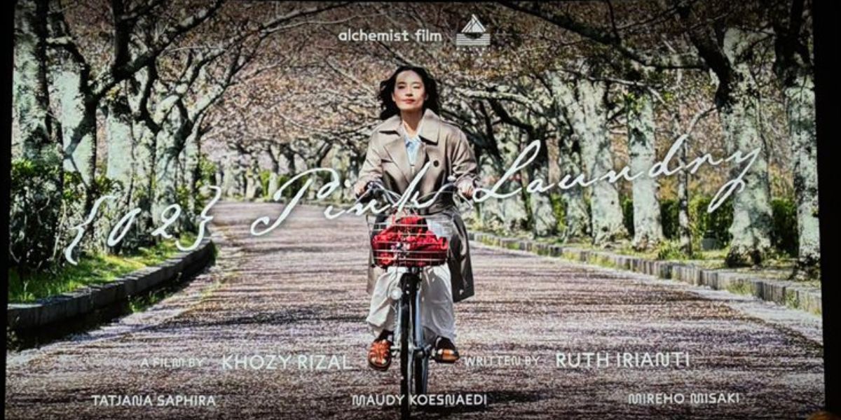 Showing in Several Cinemas, Tatjana Saphira Trains in Japanese Dialogue for the Short Film 'PINK LAUNDRY'