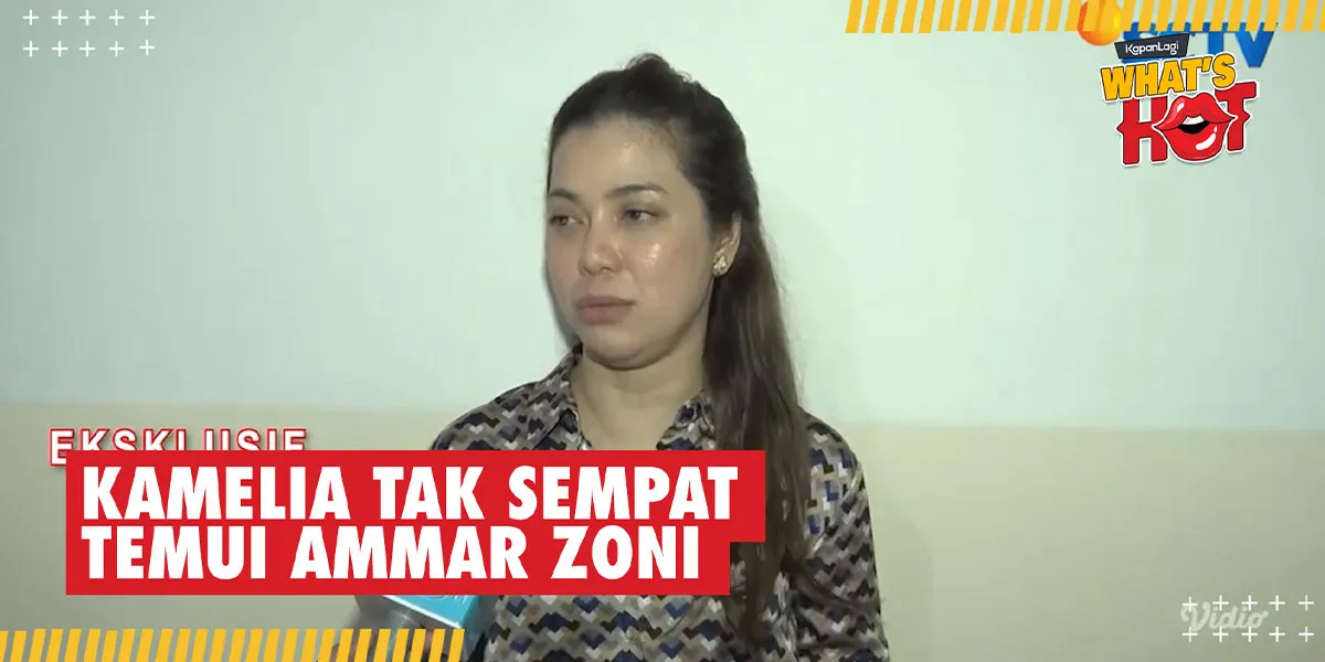 Late Arrival, Kamelia Couldn't Attend Ammar Zoni's Continued Hearing