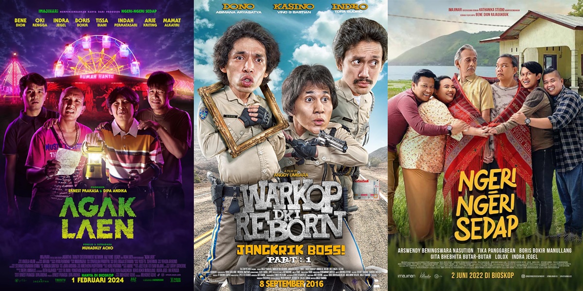 Including AGAK LAEN, 7 Best-Selling Indonesian Comedy Films of All Time Suitable for Watching with a Large Family Gathering