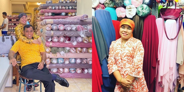 Fabric Merchant in Tanah Abang, Here are 7 Pictures of Haji Faisal's Store that Vanessa Angel Used to Visit