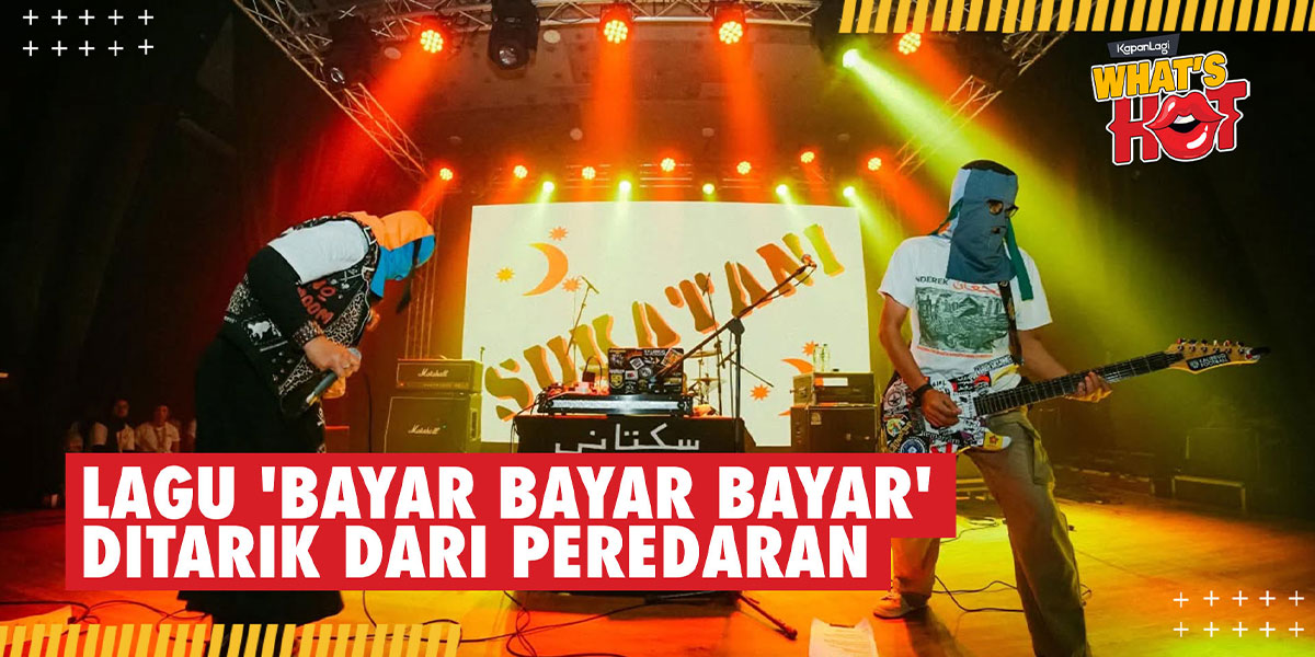 Forced to Remove the Mask, Sukatani Withdraws the Song 'Pay Pay Pay' From Streaming Media Platforms